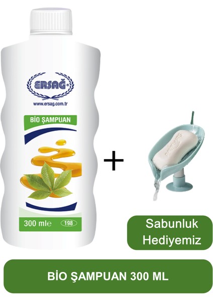 Bio Şampuan 300 ml - Sabunluk Hediyemiz 198-06
