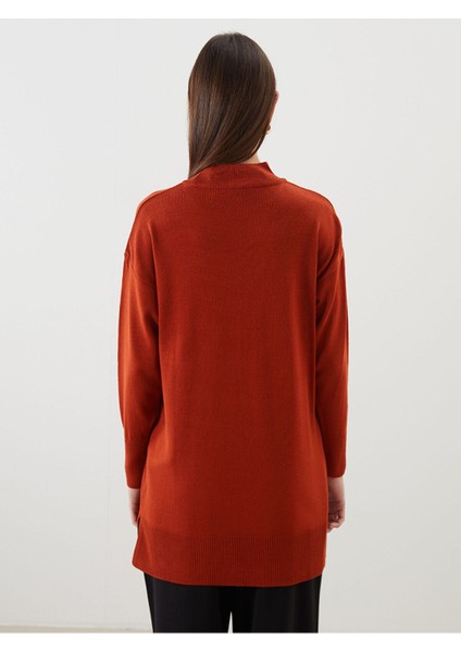 Yeni Sezon Dik Yaka Kadın Triko Tunik indirimleri