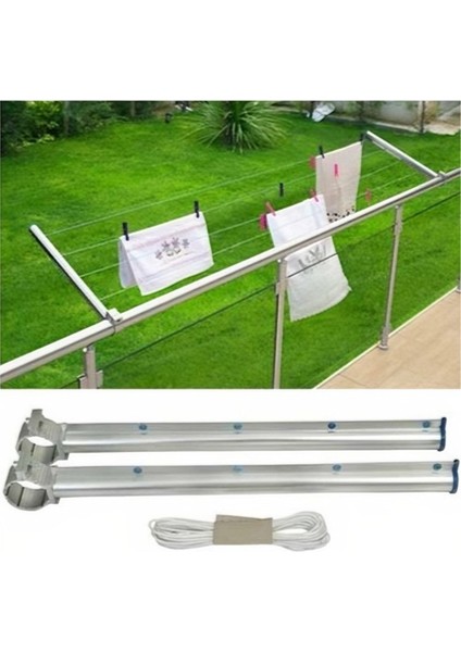 Balkon Küpeşte Çamaşır Askısı – Ayarlanabilir Korkuluk Askısı fiyatları