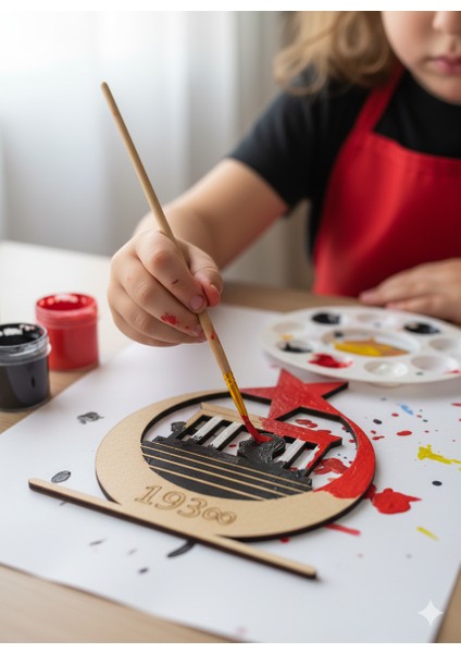 Montessori Uyumlu Ahşap Camii Seti – Ramazan Aktivitesi fiyatları