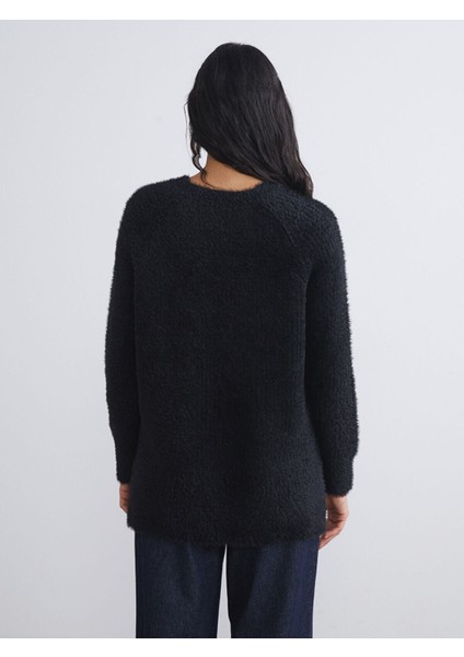 Peak Yeni Sezon Bisiklet Yaka Kadın Triko Tunik fırsatları