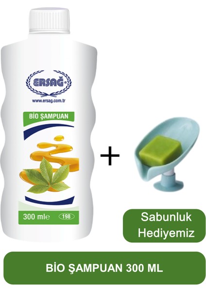 Bio Şampuan 300 ml - Sabunluk Hediyemiz 198-07