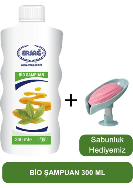 Bio Şampuan 300 ml - Sabunluk Hediyemiz 198-02