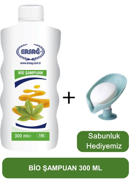 Bio Şampuan 300 ml - Sabunluk Hediyemiz 198-08