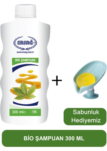 Bio Şampuan 300 ml - Sabunluk Hediyemiz 198-05