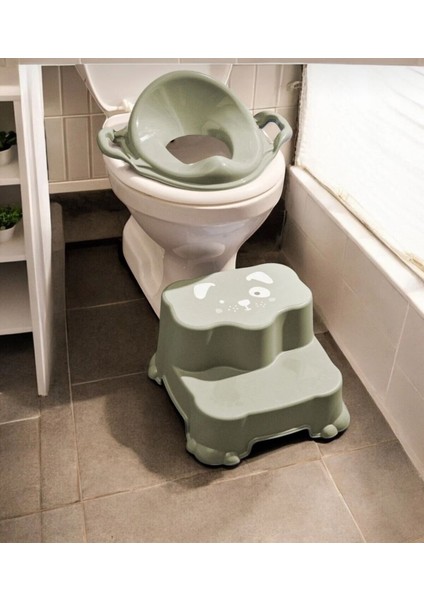 Kaymaz Çocuk Klozet Adaptörü & Basamak Seti | Güvenli Tuvalet Eğitimi ve Ergonomik Tasarım fırsatları