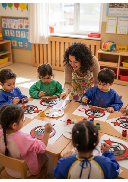 Milli Temalı Ahşap Tasarım Seti – Atatürk, Bayrak ve Yıldız Aktivitesi indirimleri