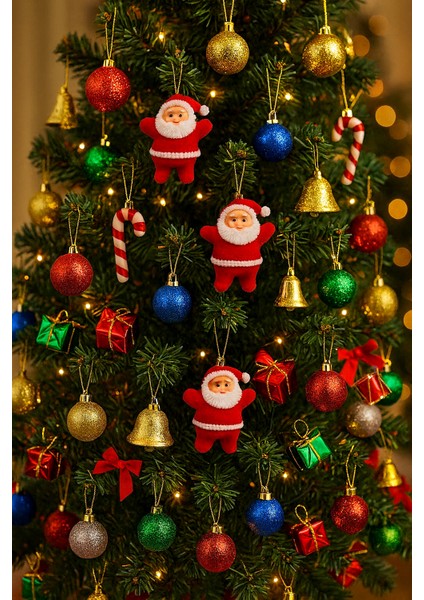 Yılbaşı Ağaç Süsü Karışık 32’li