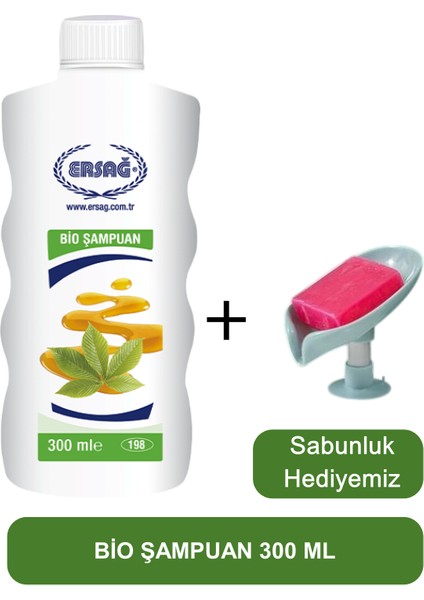 Bio Şampuan 300 ml - Sabunluk Hediyemiz 198-01