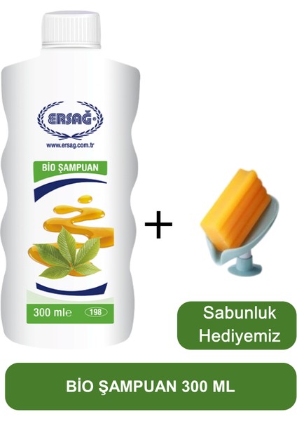 Bio Şampuan 300 ml - Sabunluk Hediyemiz 198-03