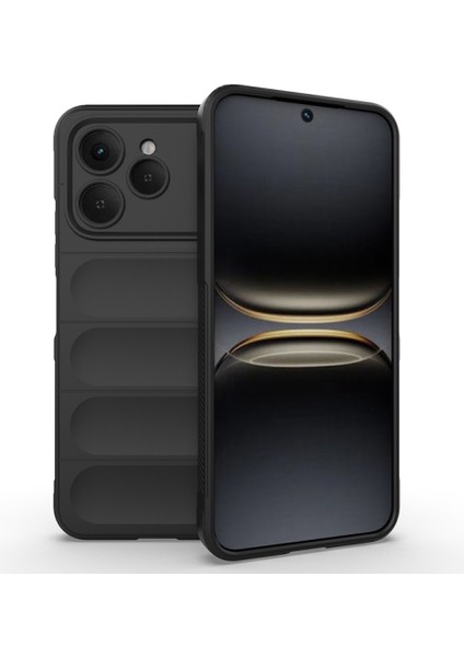 Tecno Spark 40 Kılıf Kamera Korumalı Kabartmalı Yumuşak Renkli Silikon Kapak Mat Hisli Içi Kadife Süet Kapak