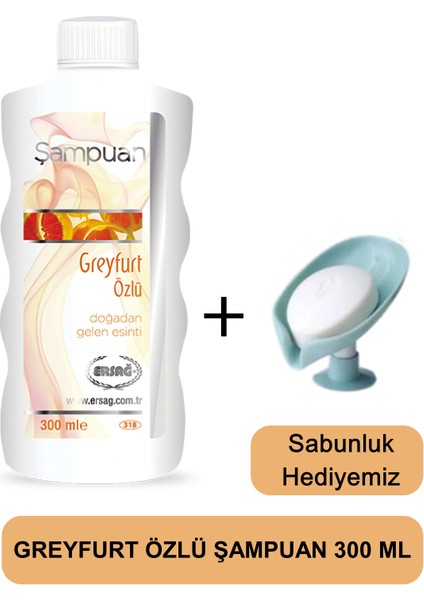 Greyfurt Özlü Şampuan 300 ml - Sabunluk Hediyemiz 318-04