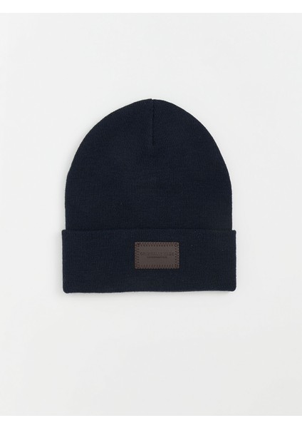 Yeni Sezon Etiket Baskılı Erkek Bere