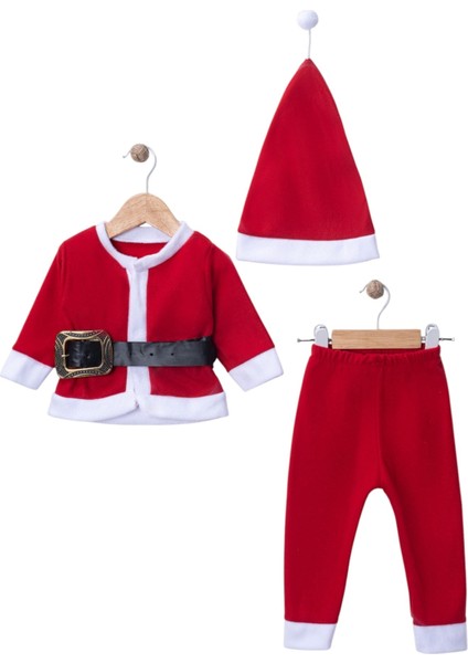 Erkek Çocuk Noel Yılbaşı Temalı Noel Baba Takımı fırsatları