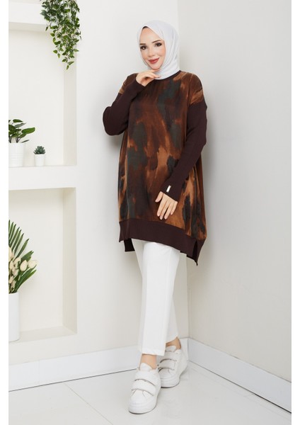 Kadın Ipek Kupra Merserize Triko Tunik -PMK495 modelleri