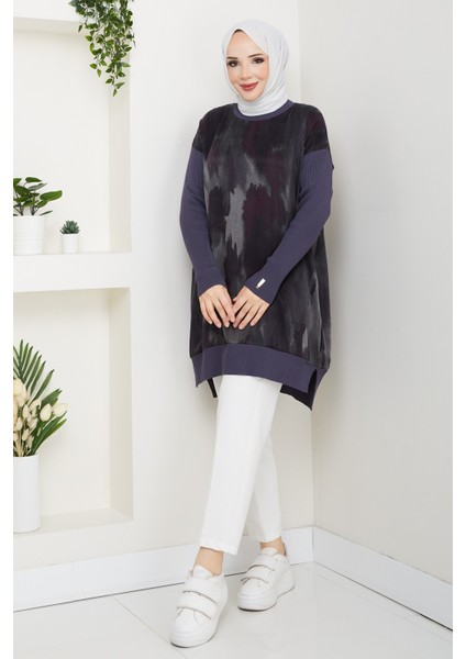 Kadın Ipek Kupra Merserize Triko Tunik -PMK495 fiyatları