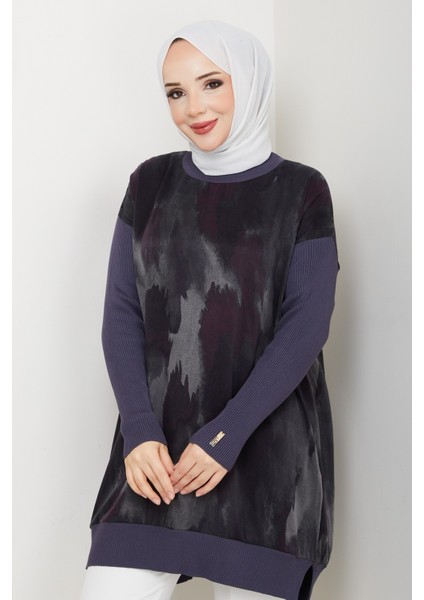 Kadın Ipek Kupra Merserize Triko Tunik -PMK495 fırsatları