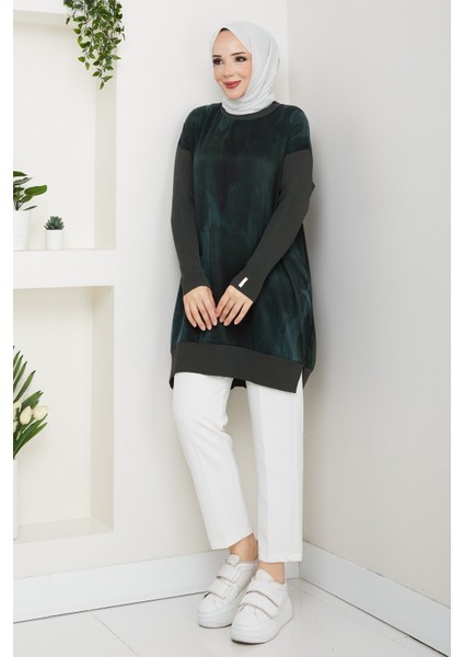 Kadın Ipek Kupra Merserize Triko Tunik -PMK495 modelleri