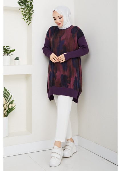 Kadın Ipek Kupra Merserize Triko Tunik -PMK495 fırsatları