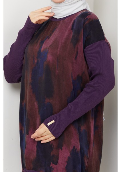 Kadın Ipek Kupra Merserize Triko Tunik -PMK495 indirimleri