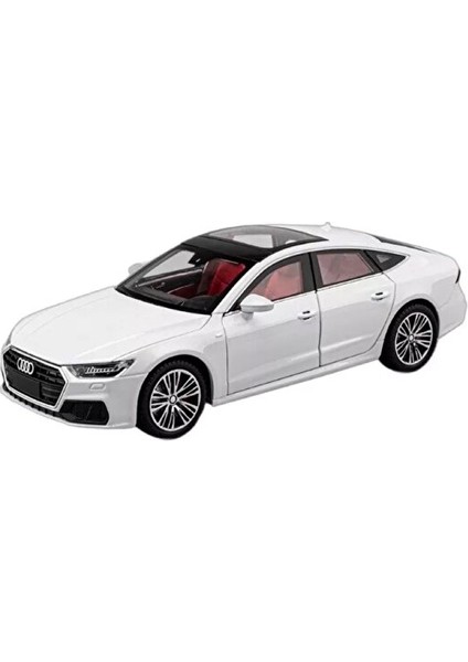 Audi A7 Araba 1:24 Diecast Metal Model Araba Koleksiyon Araba Sesli Işıklı 21 cm Oyuncak Araba fırsatları