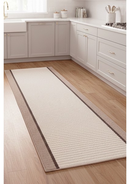 Mutfak Halısı Yıkanabilir Yolluk Kaymaz Taban Dokuma Paspas