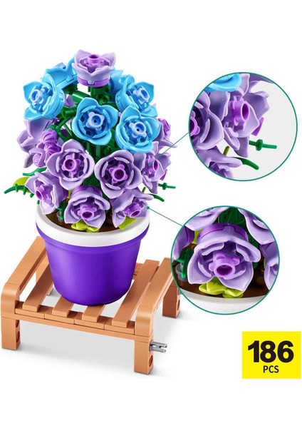 Max Saksı Bitkileri Sürprizi - Gelin Çiçeği 186 Parça fiyatları