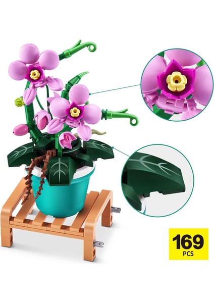Max Saksı Bitkileri Sürprizi - Ay Orkidesi 169 Parça fiyatları