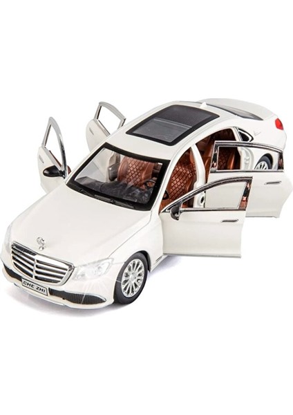 Mercedes-Benz Araba Mercedes E300L Araba 1:24 Diecast Metal Model Koleksiyon Araba Sesli Işıklı 21CM fiyatları
