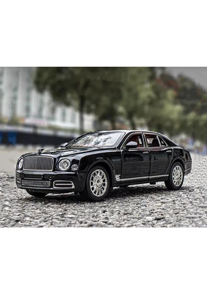 Bently Diecast Metal Model Araba Koleksiyon Araba Sesli Işıklı 21 cm Bently Mulsanne Araba 1:24 fiyatları