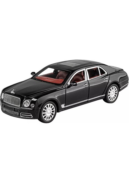 Bently Diecast Metal Model Araba Koleksiyon Araba Sesli Işıklı 21 cm Bently Mulsanne Araba 1:24 modelleri