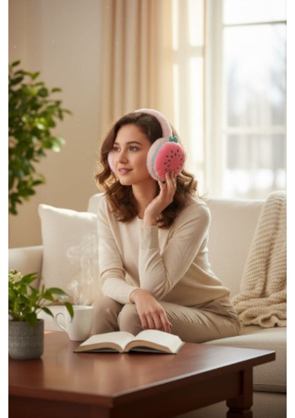 Soğuktan Koruyucu Meyveli Peluş Kışlık Katlanabilir Kulaklık Kulak Koruyucu fiyatları