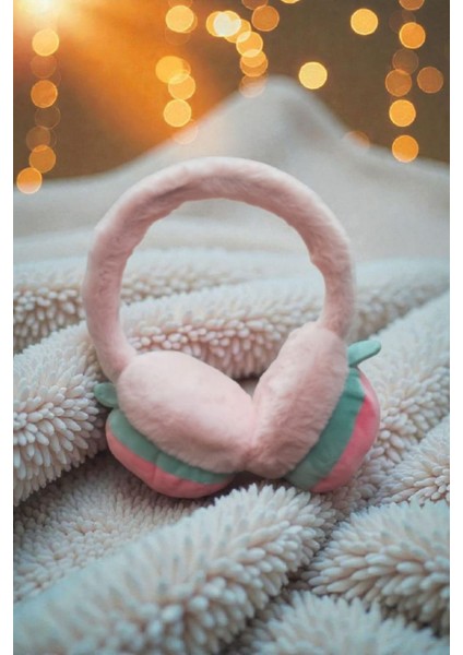 Soğuktan Koruyucu Meyveli Peluş Kışlık Katlanabilir Kulaklık Kulak Koruyucu modelleri