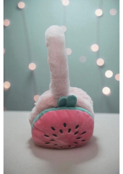 Soğuktan Koruyucu Meyveli Peluş Kışlık Katlanabilir Kulaklık Kulak Koruyucu fırsatları