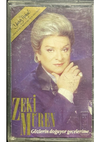 Kaset Zeki Müren Gözlerin Doğuyor Gecelerime Kaset