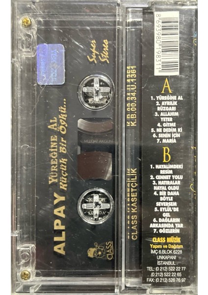 Kaset Alpay Yüreğine Al Küçük Bir Öykü Kaset fiyatları