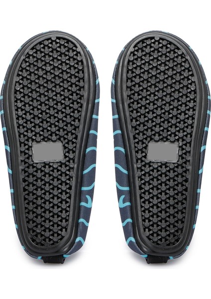 Işıklı Köpek Balığı Figürlü Kaymaz Tabanlı Esnek Hafif Dayanıklı Çocuk Havuz Plaj Deniz Ayakkabısı