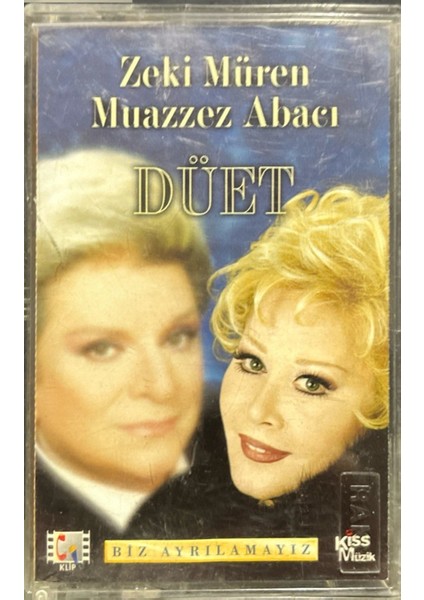 Kaset Zeki Müren Muazzez Abacı Düet Kaset