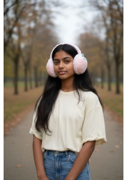 Soğuktan Koruyucu Meyveli Peluş Kışlık Katlanabilir Kulaklık Kulak Koruyucu modelleri