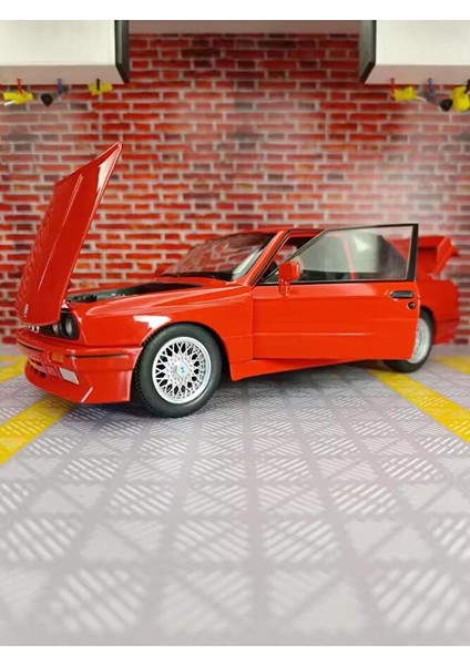 1988 Bmw M3 (E30) Red 1:24 Bmw Eski Model Nostalji Diecast Araba Açılan Kapılar modelleri