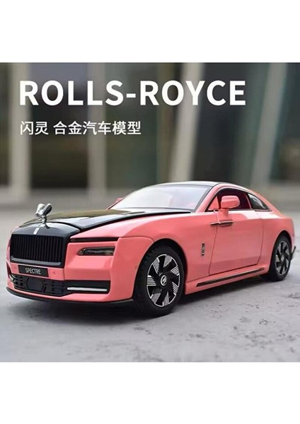 Rolls-Royce Spectre 1:24 Ölçek Premium Diecast Model Araba Kapıları Açılır Rolls Royce