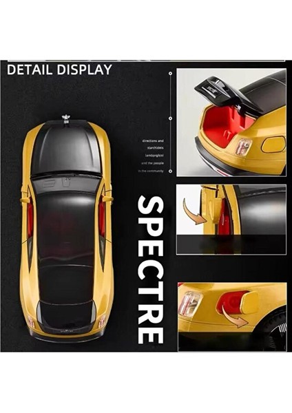 Rolls-Royce Spectre 1:24 Ölçek Premium Diecast Model Araba Kapıları Açılır Rolls Royce fiyatları