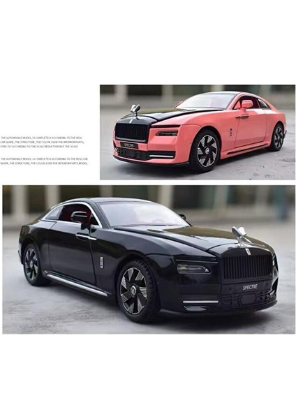 Rolls-Royce Spectre 1:24 Ölçek Premium Diecast Model Araba Kapıları Açılır Rolls Royce indirimleri