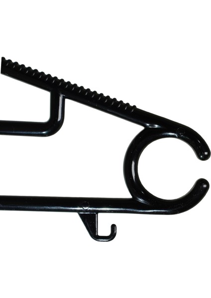 24 Adet Plastik Organizer Askı, Plastik Askı, Elbise Askısı, Kıyafet Askısı, Kancalı Askı indirimleri