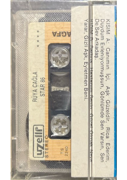 Kaset Rüya Çağla Star 86 (Uzelli Baskı) Kaset fiyatları