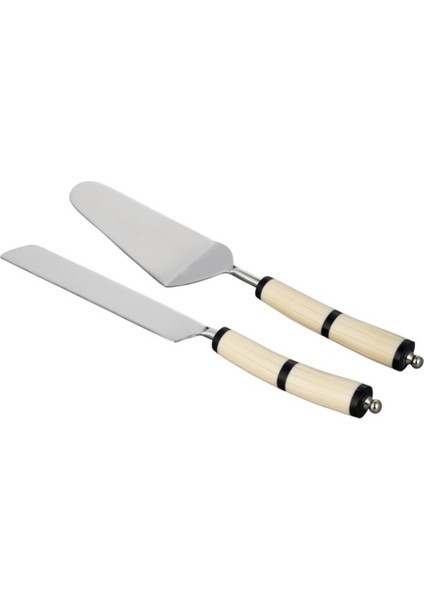 Thorne Gumus Beyaz 2lı Kek Setı