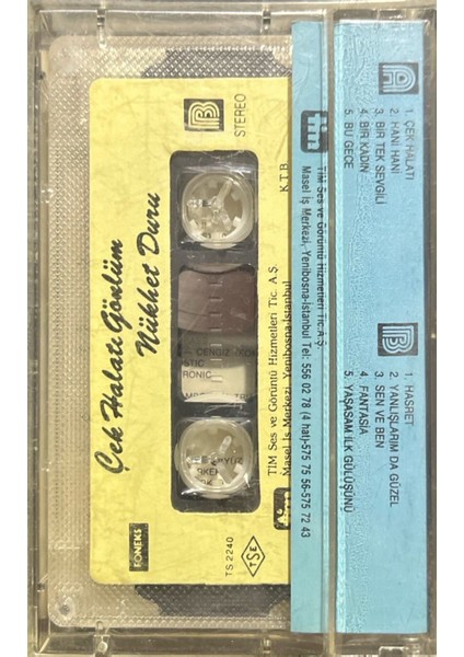 Kaset Nükhet Duru Çek Halatı Gönlüm Kaset fiyatları