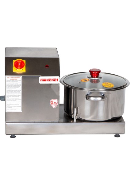 Büyük Boy Mega Soğan Sebze Doğrama Makinesi 5 kg - 8.lt Büyük Tencere Geniş Hacim