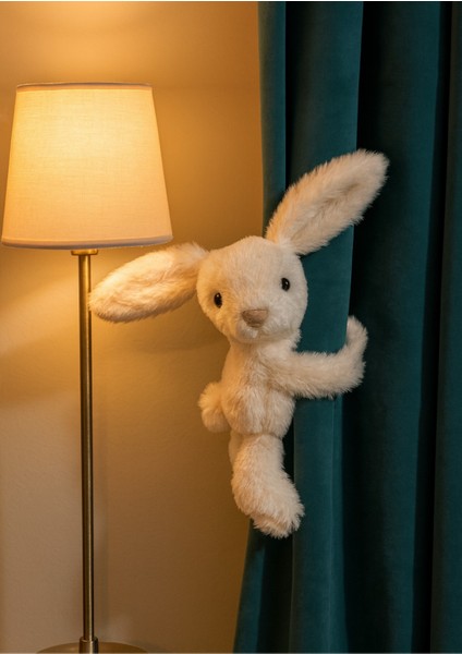 Sarılan Tavşan Peluş, Fon Perde Toplayıcı, Hug Me Tavşan Peluş 25 Cm Beyaz indirimleri