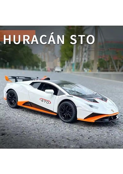1:24 Lamborghini Huracan Sto Diecast Model Araba Açılan Kapılar Lamborghini Model Araba